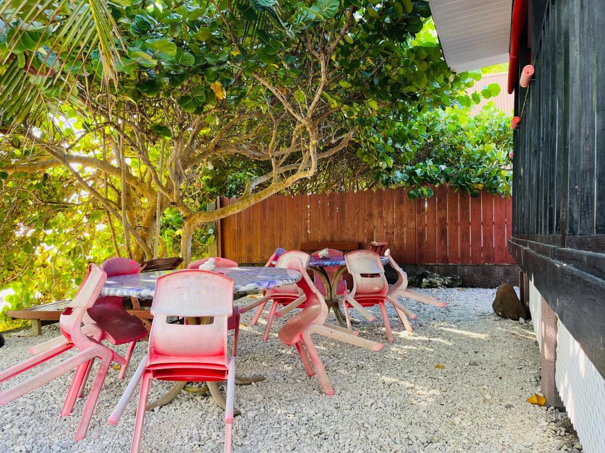 Moorea Temae Bungalow Lory Bord De Mer Exterior foto